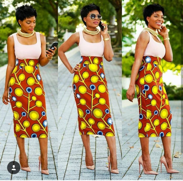 Ways To Rock Your Ankara Skirts Isishweshwe