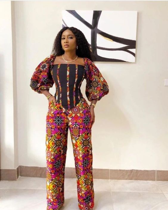 Top Ankara Styles Jump suits 2023 - isishweshwe