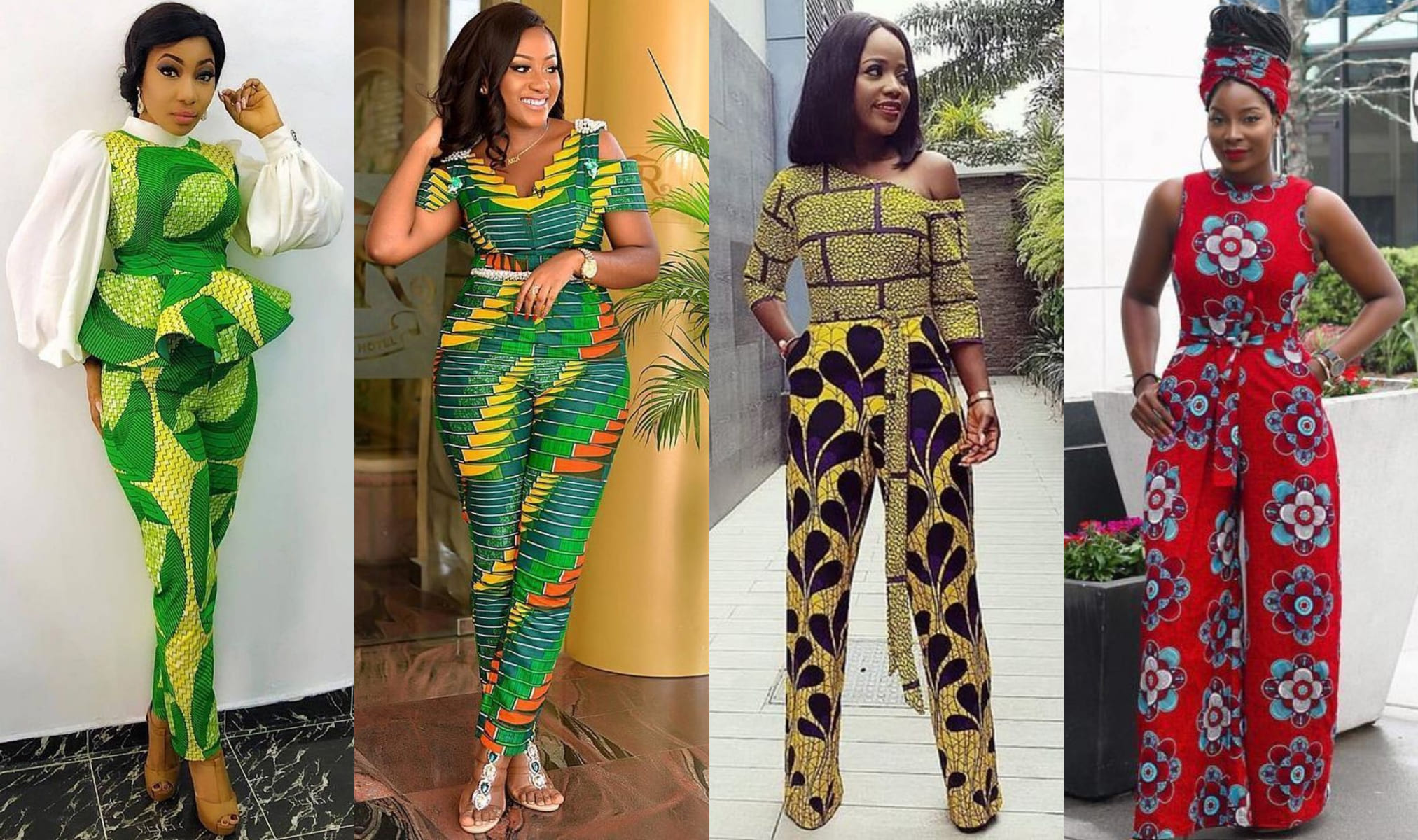 Top Ankara Styles Jump suits - isishweshwe