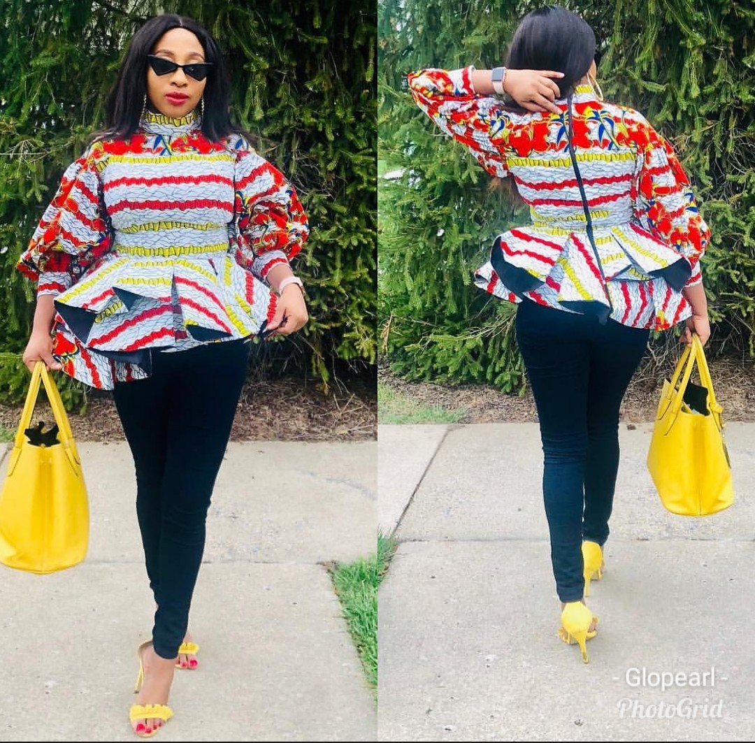 ankara peplum tops 2019