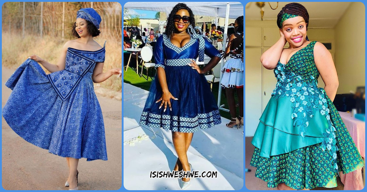 2019 2024 shweshwe dress