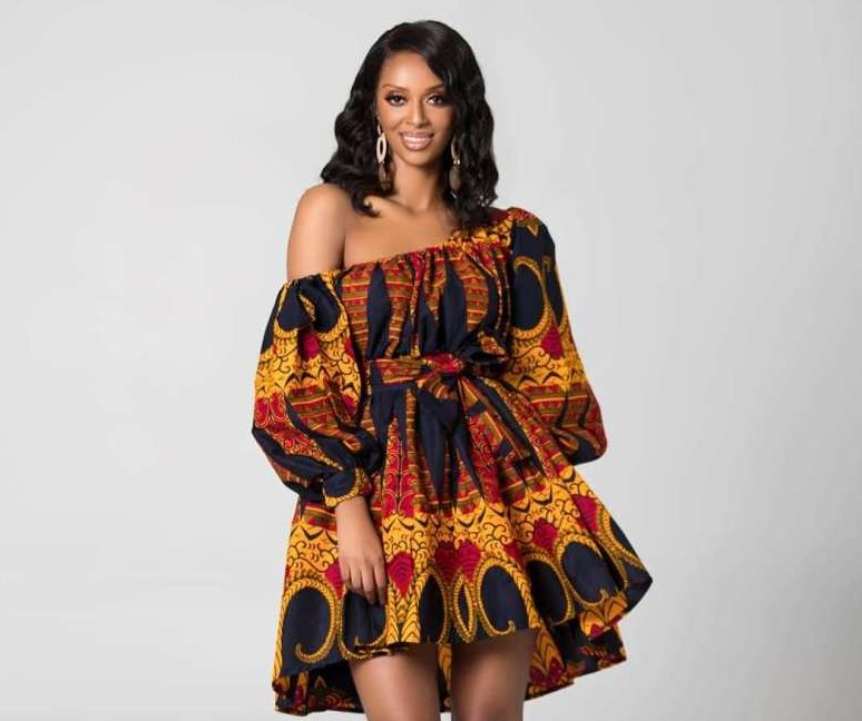 Ankara Short Gown Styles Designs - isishweshwe