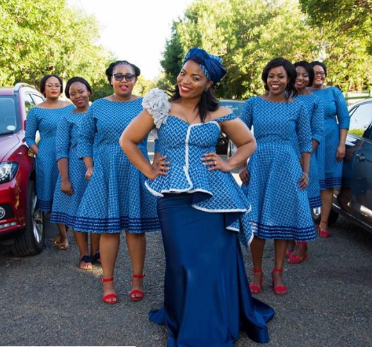 Shweshwe Dresses for African Girls 2023 - isishweshwe