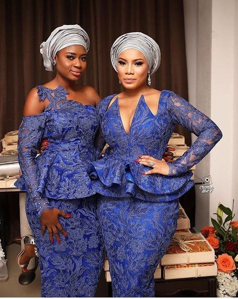 Best 25 Naija Lace Styles For Wedding Aso Ebi - isishweshwe