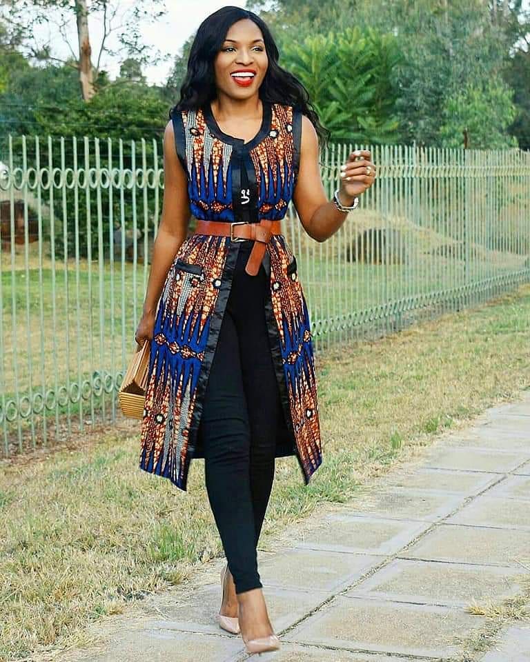 Ankara fashion makes these styles today - isishweshwe