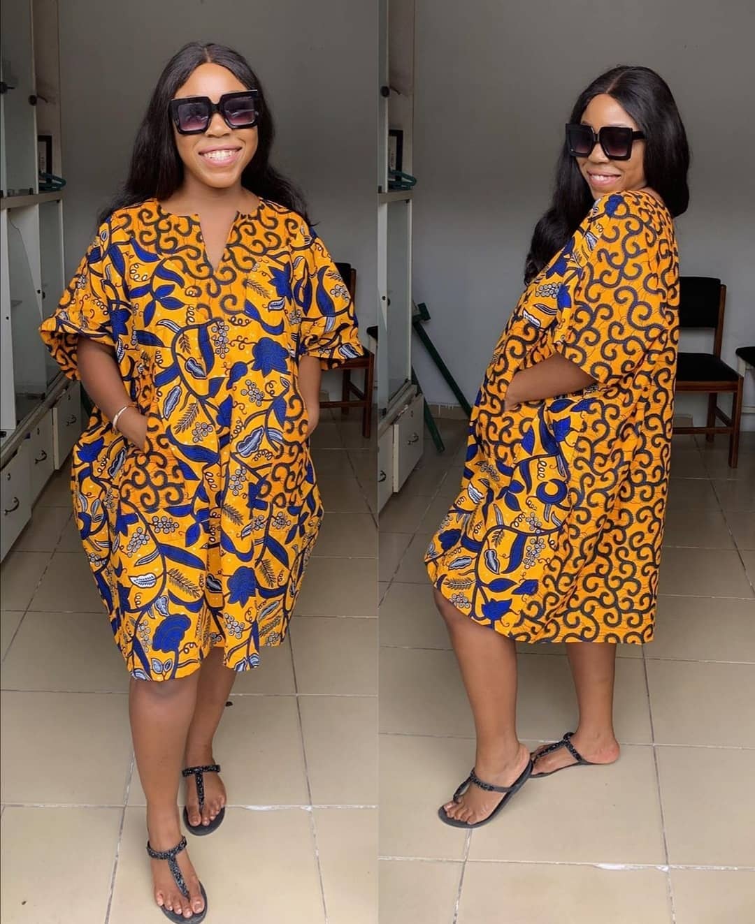 Beautiful Pictures of Top 20 Ankara Dresses - isishweshwe