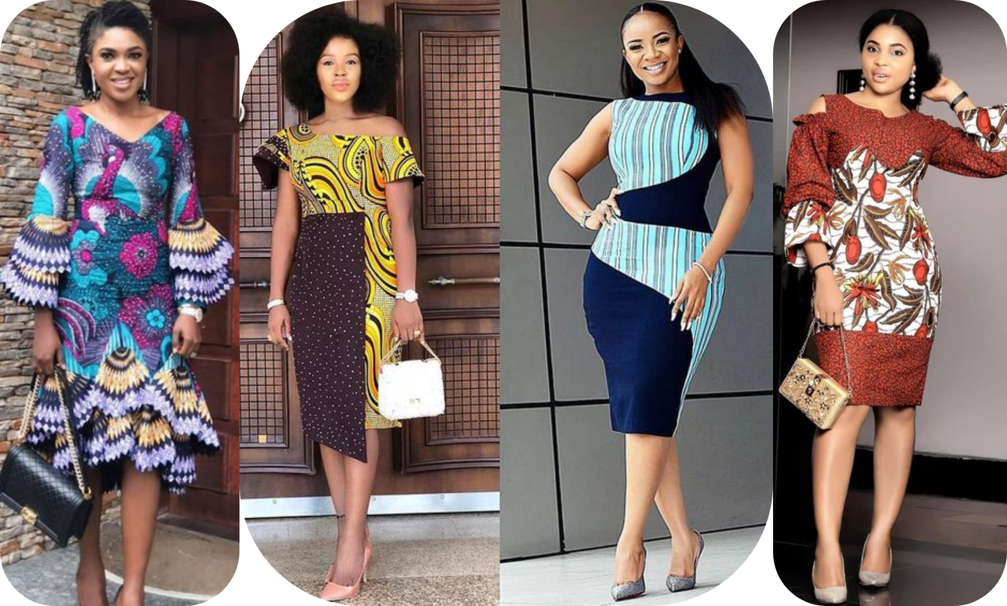 latest ankara mix and match styles