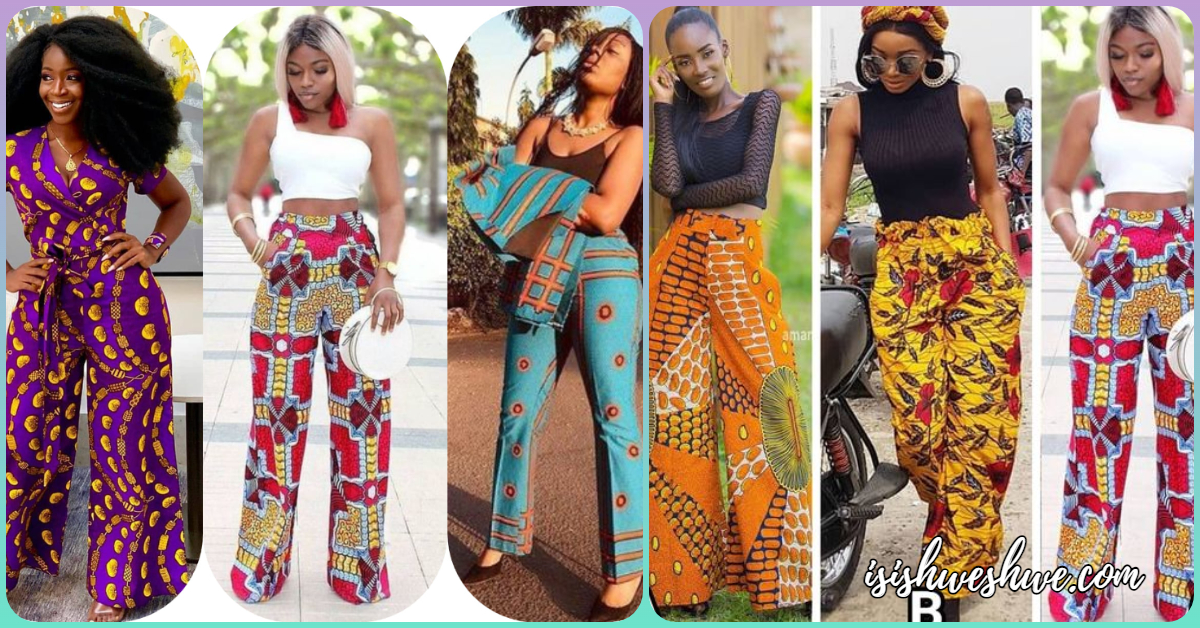 Ankara trouser designs for clearance ladies