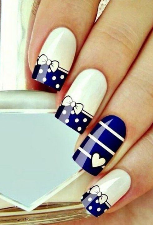 stick on nail art designs