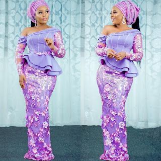 Best 25 Naija Lace Styles For Wedding Aso Ebi - isishweshwe