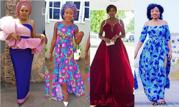 latest long gown styles