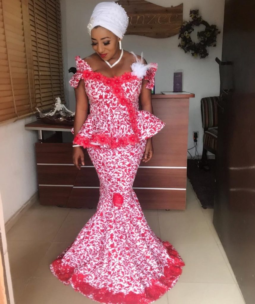 Gorgeous Nigerian wedding gown styles - isishweshwe