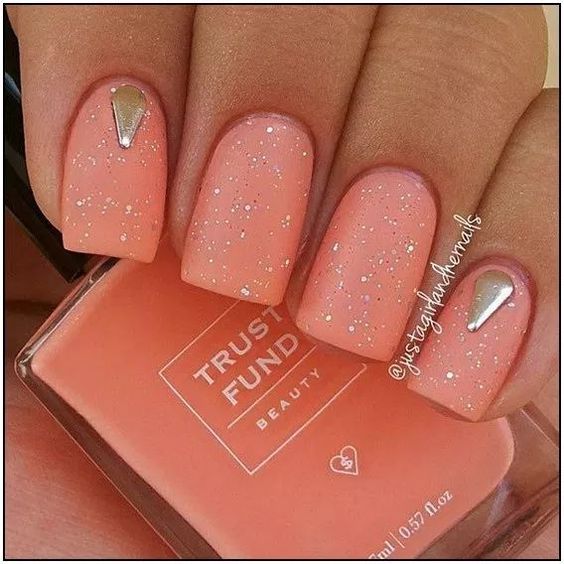 Coral Color Nail Designs Archives Isishweshwe