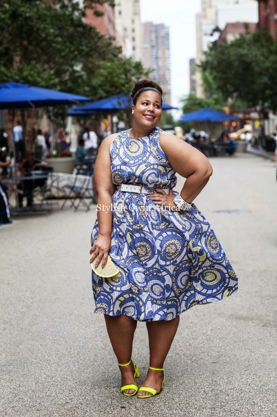 Top 30 plus size fashion for African women - isishweshwe