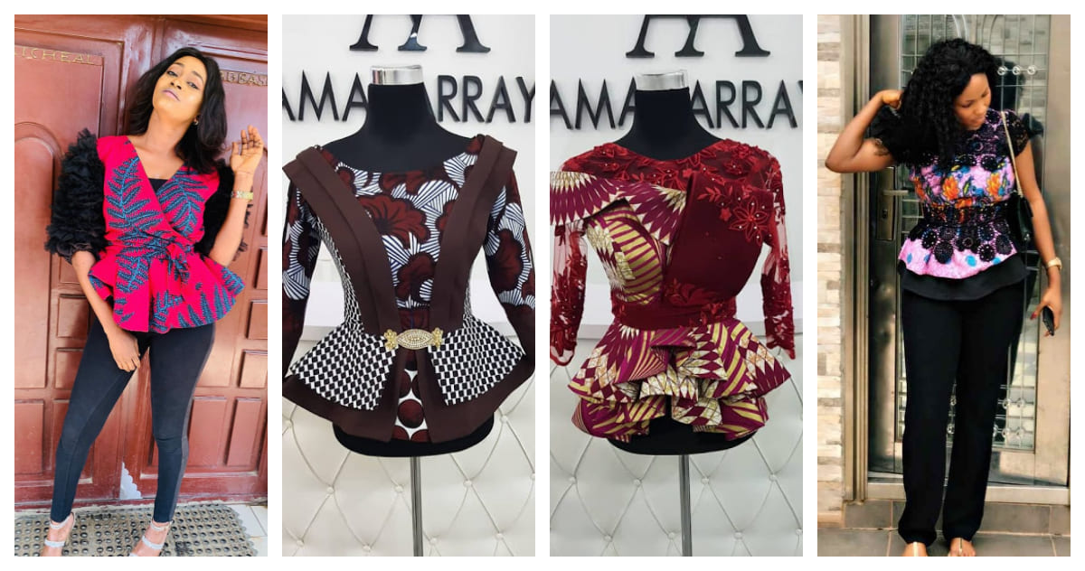 Ankara peplum outlet tops 2019