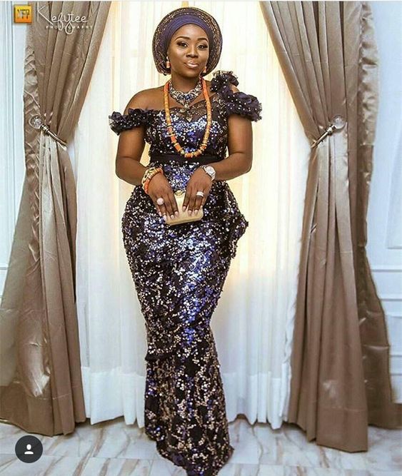 Gorgeous Aso Ebi Styles, modern Ankara styles - isishweshwe