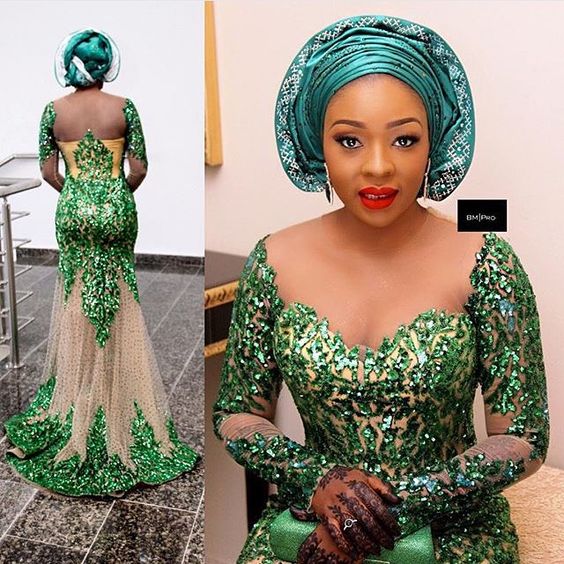 Gorgeous Aso Ebi Styles, modern Ankara styles - isishweshwe