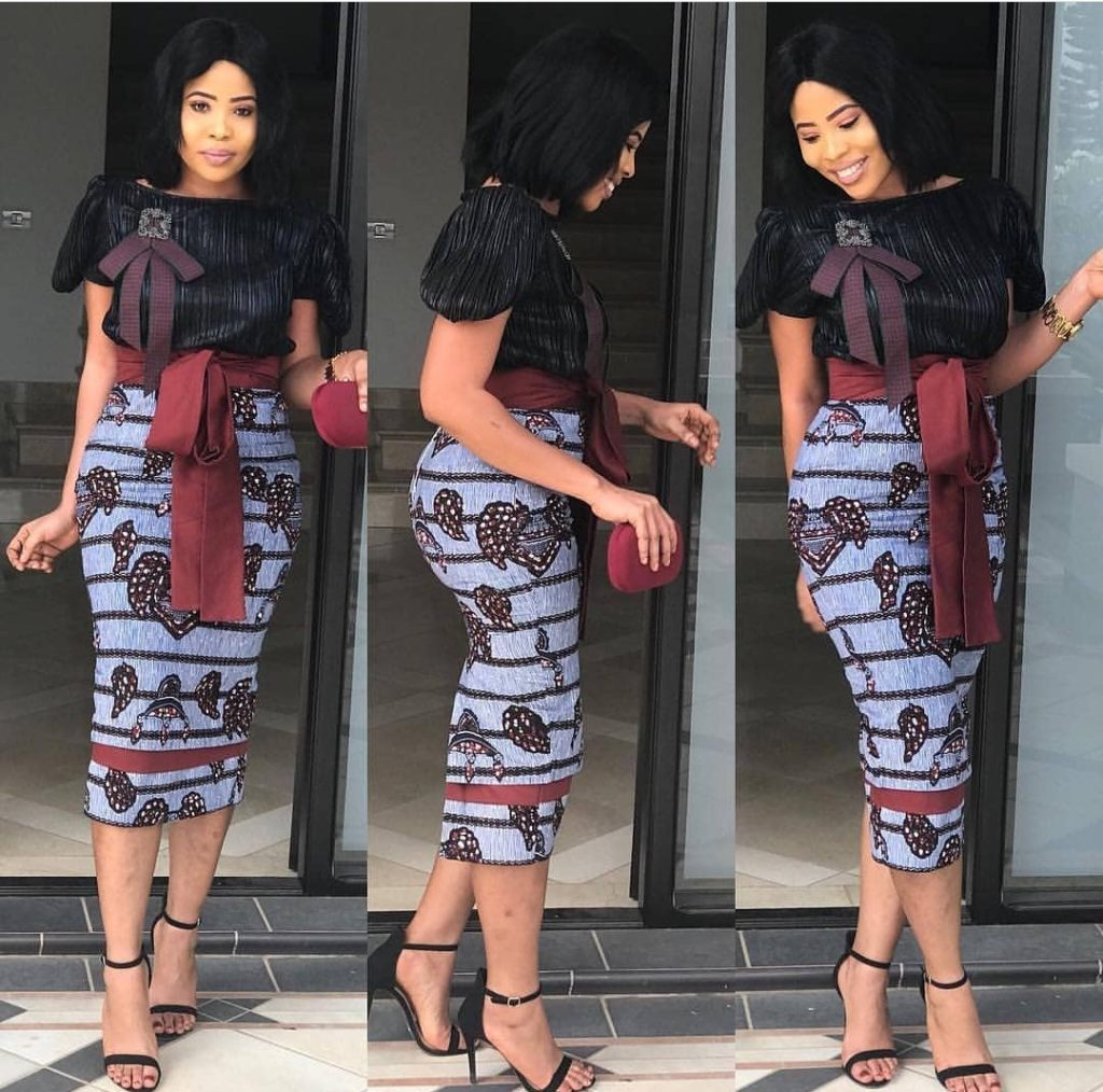 30 Ways To Rock Your Ankara Skirts Isishweshwe