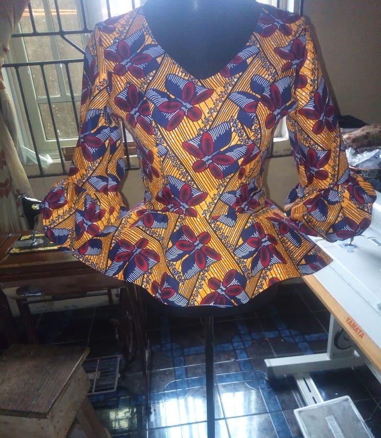 Best Ankara Peplum Top Styles We’re Dying to Try - isishweshwe