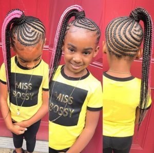 Top Nigerian Kids Hairstyles For School 2021 - Isishweshwe