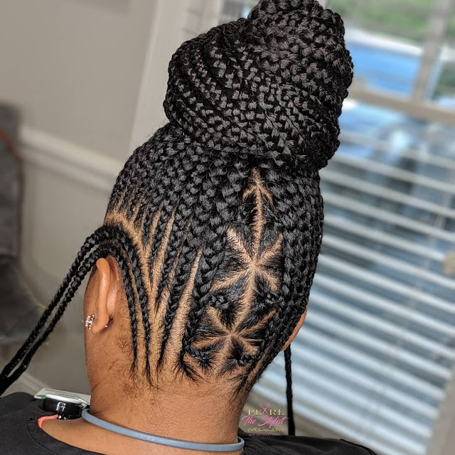 Newest Braids Hairstyles For Ladies 2023 - isishweshwe