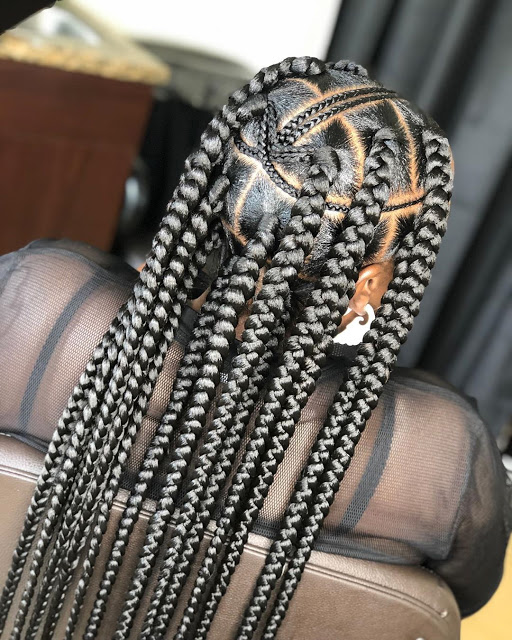 Newest Braids Hairstyles For Ladies 2023 - isishweshwe