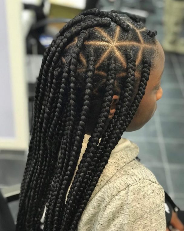 Latest Box Braids hairstyles, 2023 African hairstyles Styles - isishweshwe