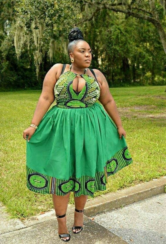 Ankara gowns for plus size outlet ladies