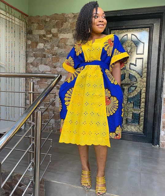 Short Ankara Gown Styles 2021 - isishweshwe