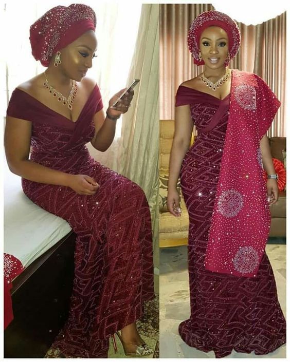 2023 Classy Lace Asoebi Styles - isishweshwe