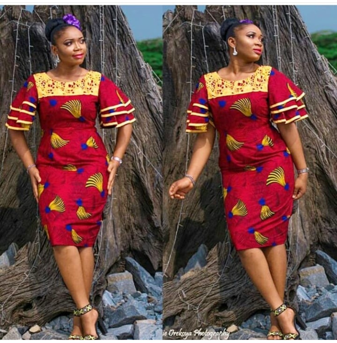 Top Nigerian Dress Styles And Ankara Fashion Isishweshwe