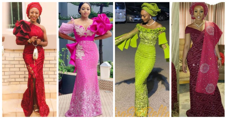 2023 Classy Lace Asoebi Styles - isishweshwe