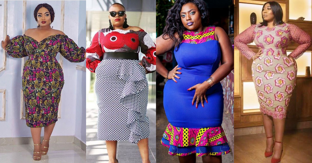 Ankara plus size outlet designs