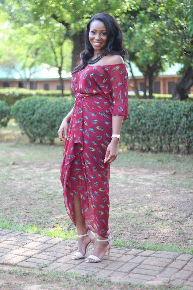 Simple and unique Ankara wrap dresses ...