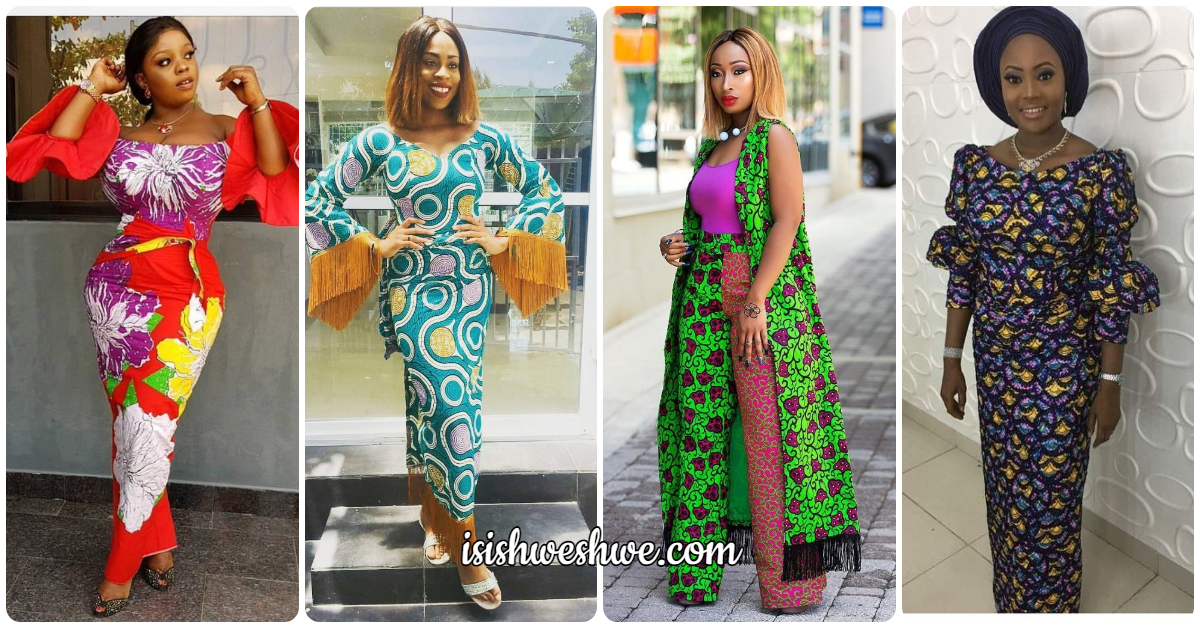 Unique Ankara Styles For Ladies - isishweshwe