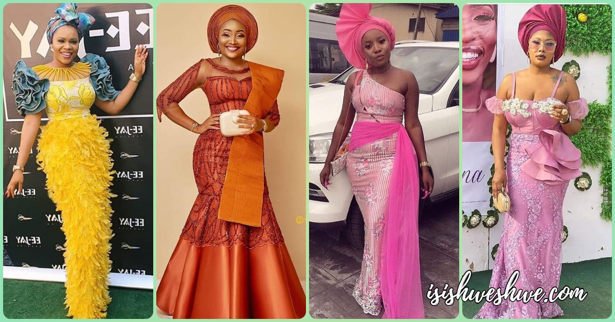 Latest Aso ebi Styles For Women - isishweshwe