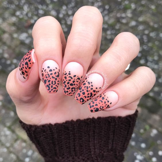 Leopard Print Nail Designs 2020 - isishweshwe