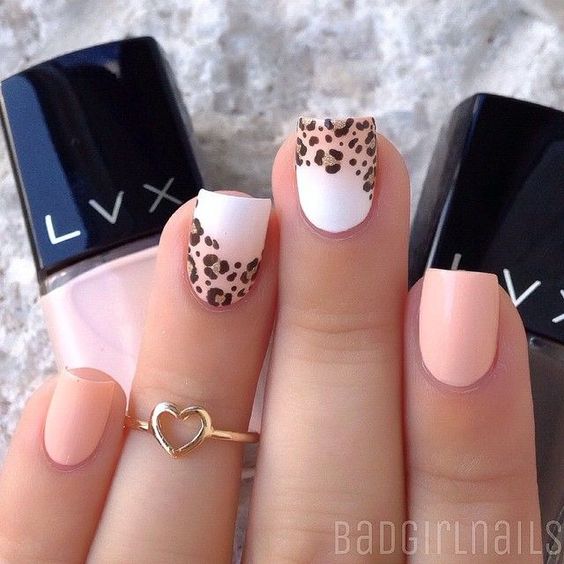 Leopard Print Nail Designs 2020 - isishweshwe