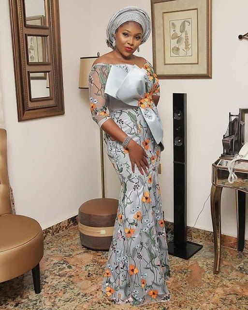 Beautiful Nigerian Lace Styles You Should Have In Your Closet - isishweshwe