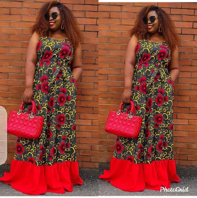 Most Beautiful Collection of Ankara Maxi Gowns styles - isishweshwe