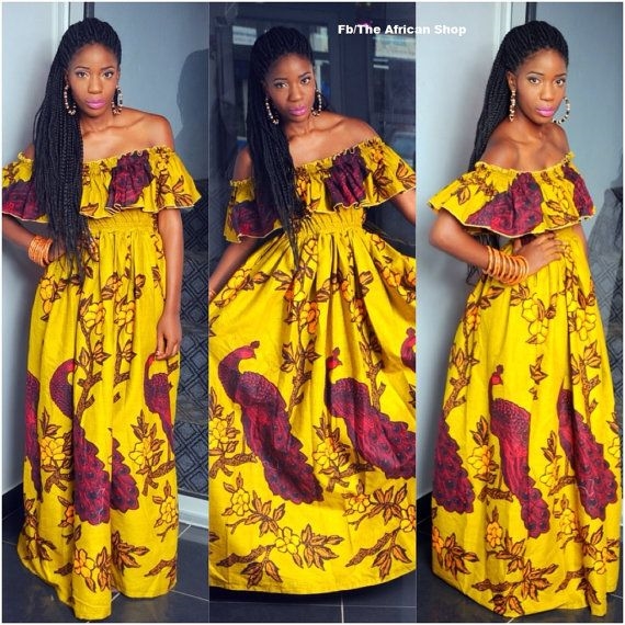 Most Beautiful Collection of Ankara Maxi Gowns styles - isishweshwe