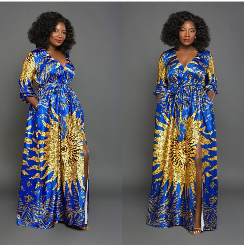 Most Beautiful Collection of Ankara Maxi Gowns styles - isishweshwe