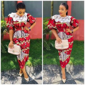 Smart Ankara Gown Styles for women 2023 - isishweshwe