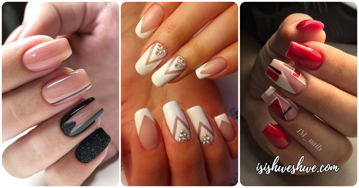 10. Festive Square Nail Designs - wide 5