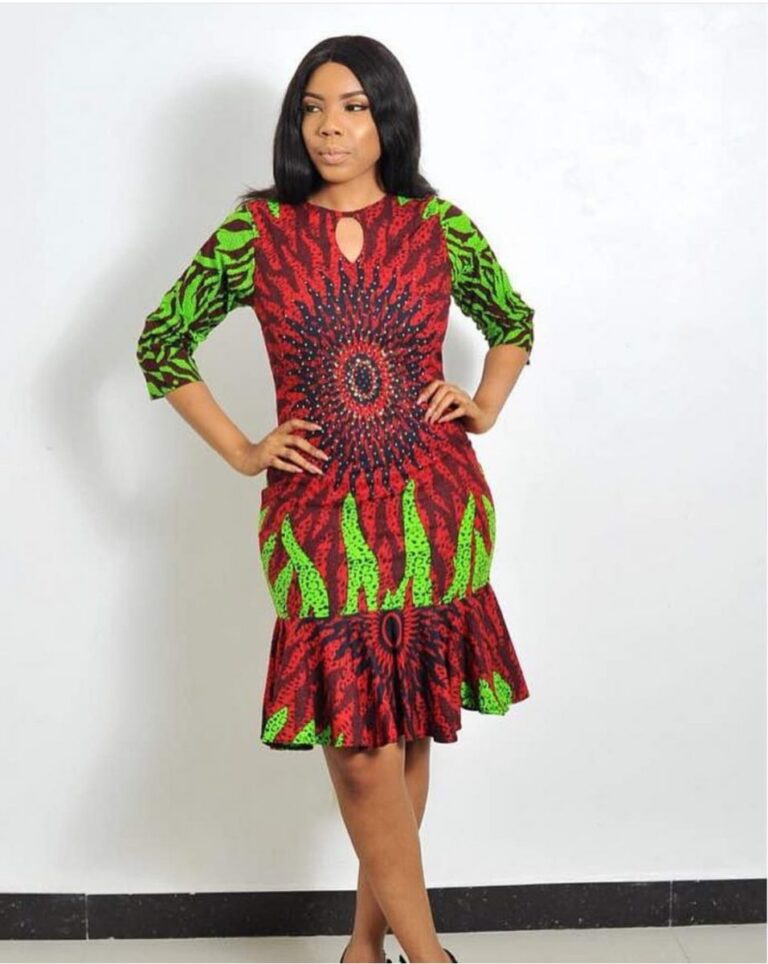 The Best Ankara Gown Designs Of Long And Short Gowns - isishweshwe