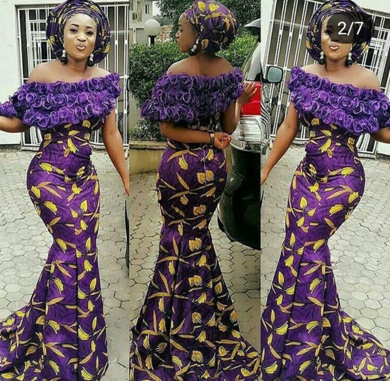 The Best Ankara Gown Designs Of Long And Short Gowns - isishweshwe