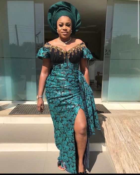 HOT LACE ASO EBI STYLES 2023 - isishweshwe