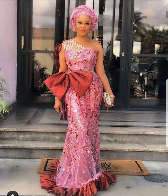 HOT LACE ASO EBI STYLES - isishweshwe