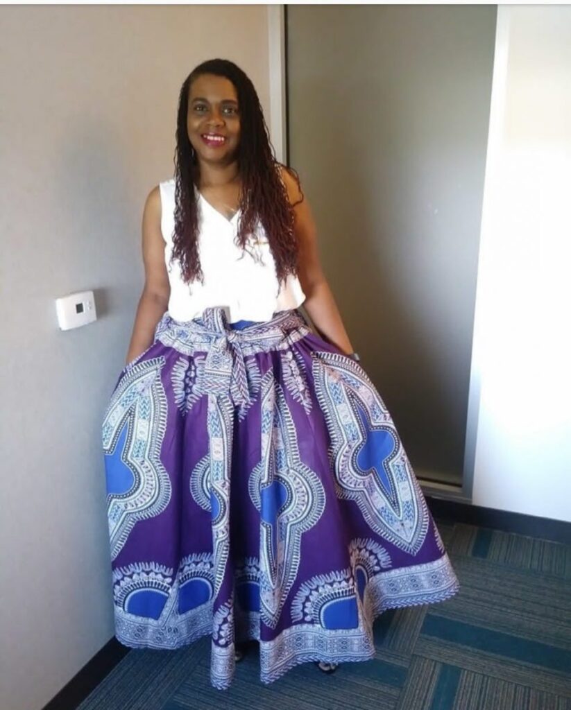 Maxi Skirt Styles Designs For Elegant Ladies - isishweshwe
