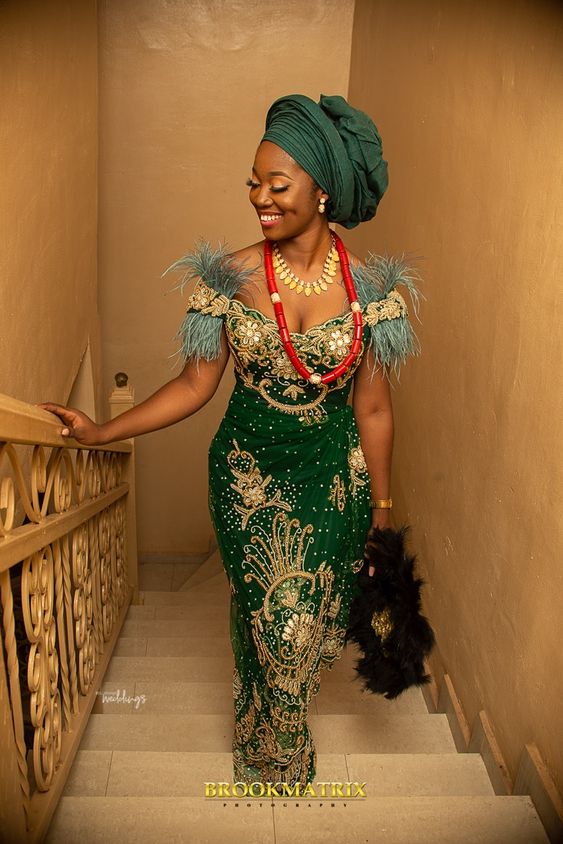 Aso ebi traditional on sale wedding